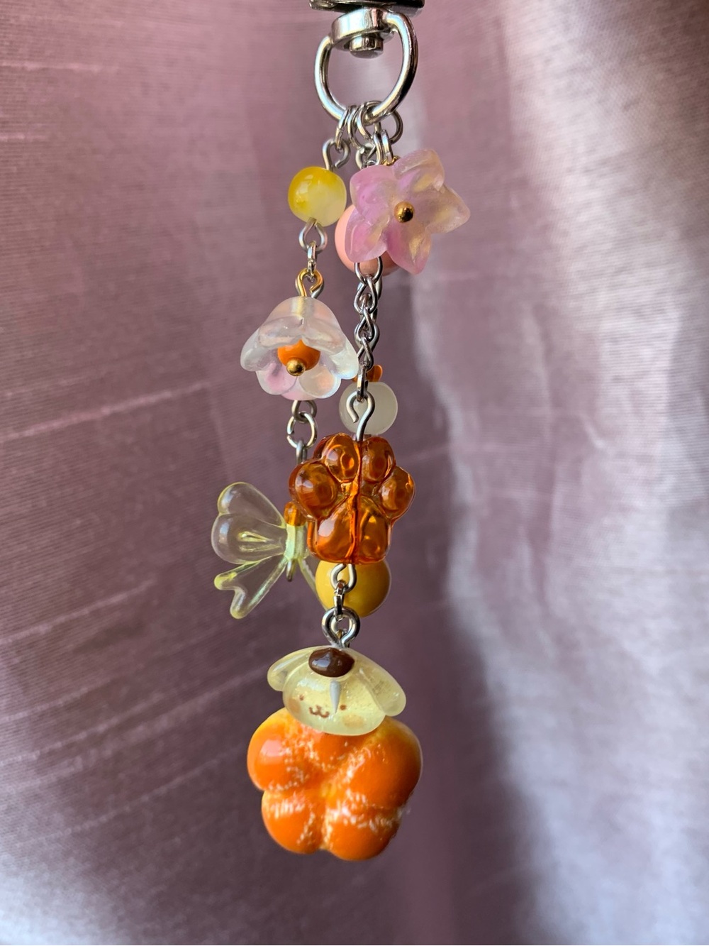 Sanrio Pompompurin Keychain